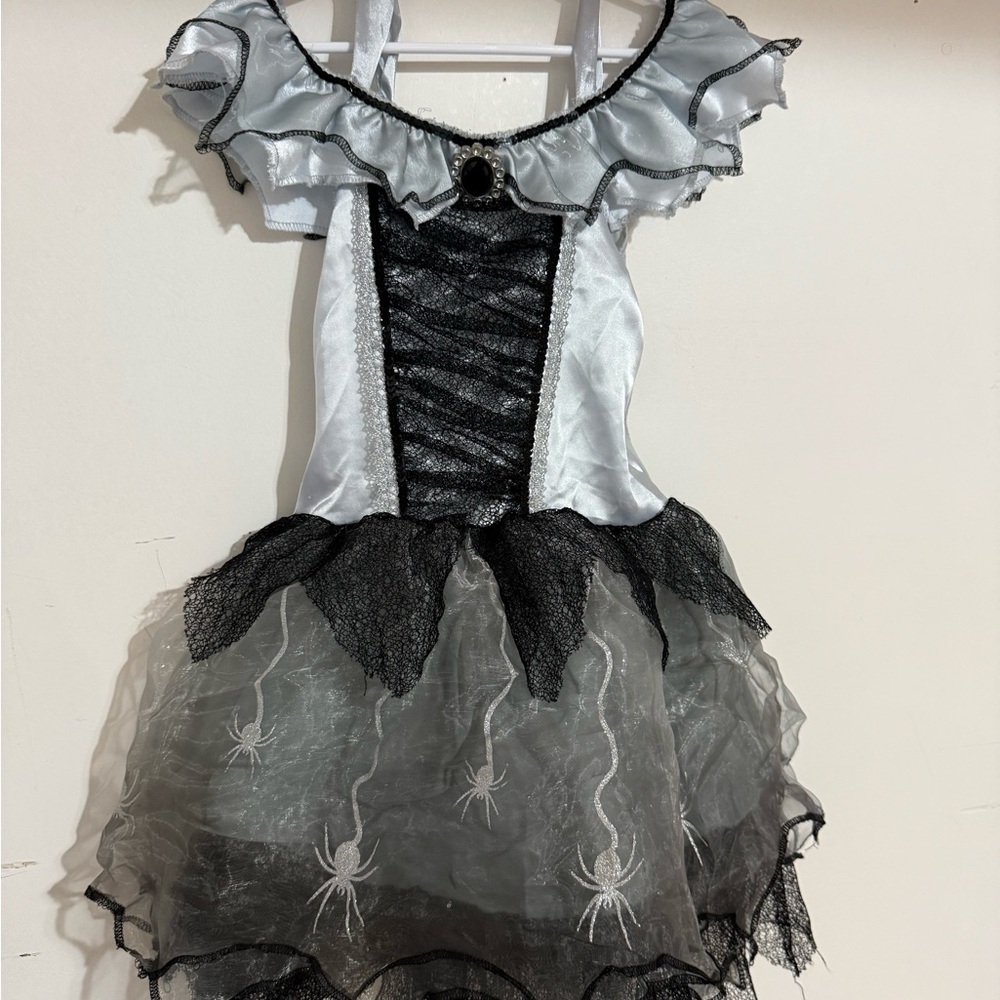 Kids Spider Web Costume - Black and White